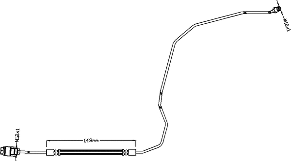 Flexible de frein JURATEK JBH1160R