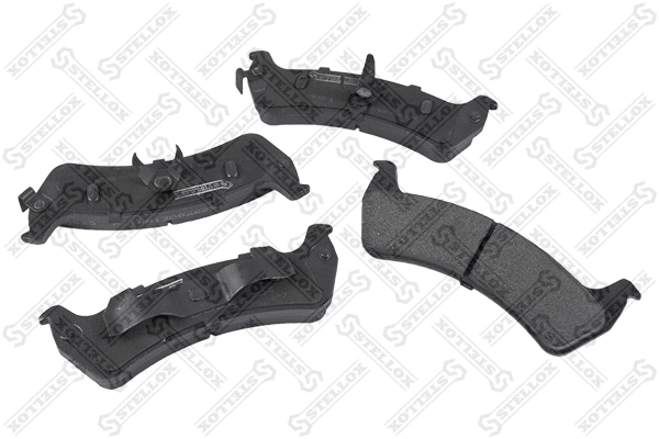 Kit de plaquettes de frein, frein à disque STELLOX 481 002B-SX