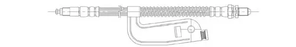 Flexible de frein Technika 43283
