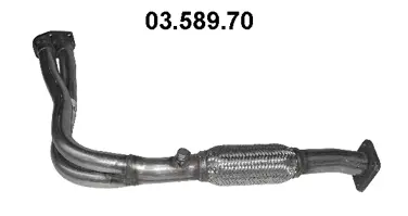 Tuyau d'échappement EBERSPÄCHER 03.589.70
