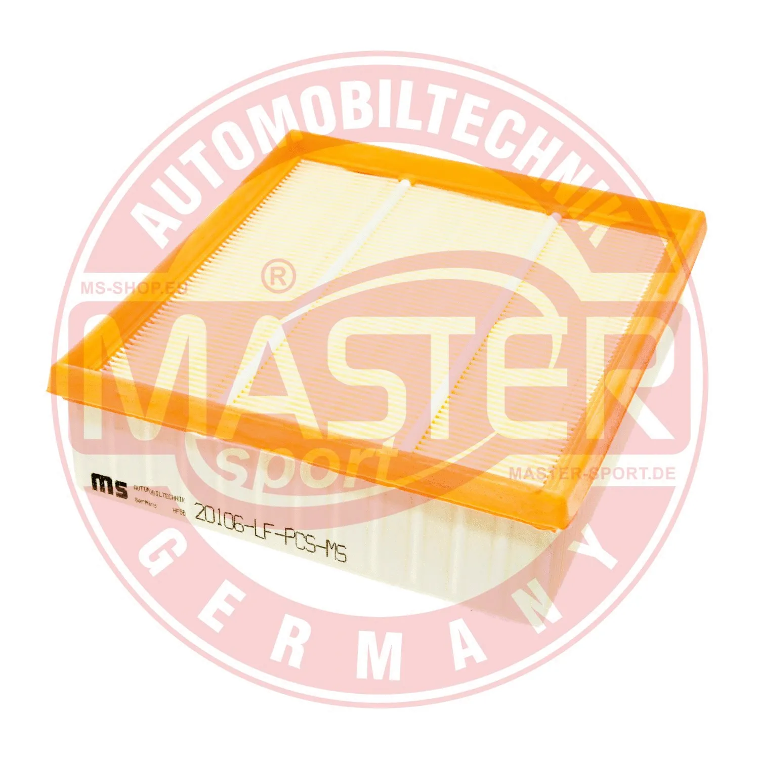 Filtre à air MASTER-SPORT GERMANY 20106-LF-PCS-MS