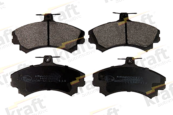 Kit de plaquettes de frein, frein à disque KRAFT AUTOMOTIVE 6004310