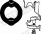 Suspension, échappement WALKER 81598