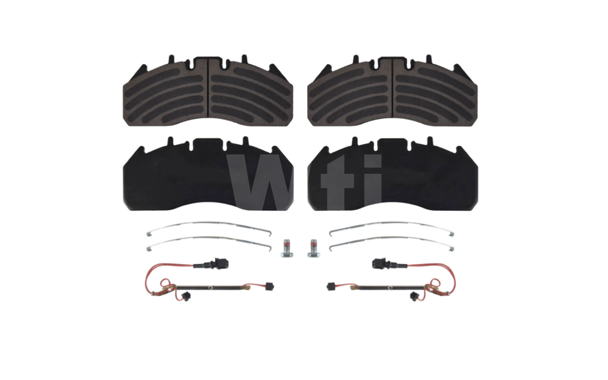 Kit de plaquettes de frein, frein à disque Wti Automotive K715845