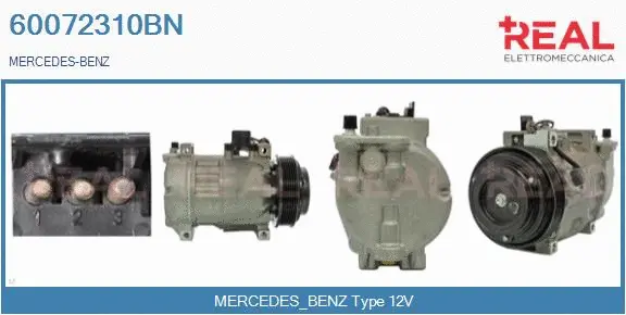 Compresseur, climatisation REAL 60072310BN