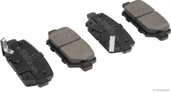 Kit de plaquettes de frein, frein à disque HERTH+BUSS JAKOPARTS J3615018
