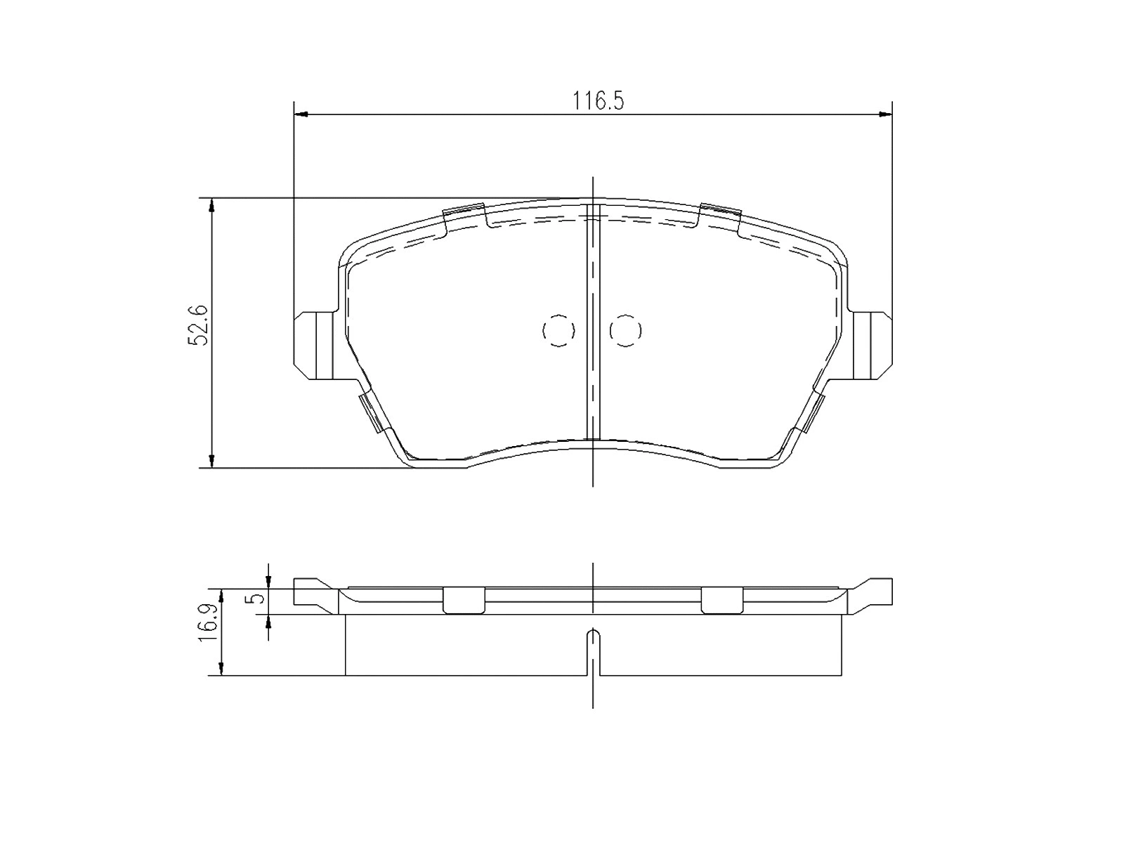 Kit de plaquettes de frein, frein à disque A.Z. Meisterteile AZMT-44-022-1168