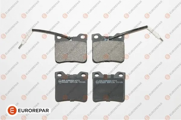 Kit de plaquettes de frein, frein à disque EUROREPAR 1617281880