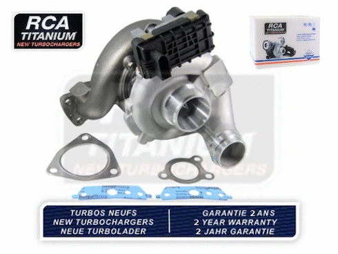 Turbocompresseur, suralimentation RCA FRANCE RCA7651554X