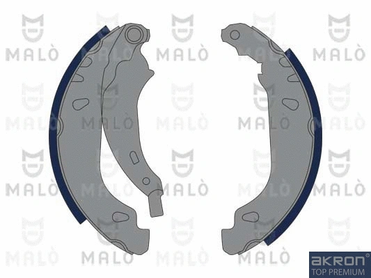 Jeu de mâchoires de frein AKRON-MALÒ 1390243