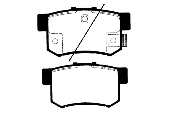 Kit de plaquettes de frein, frein à disque RAICAM RA.0460.3
