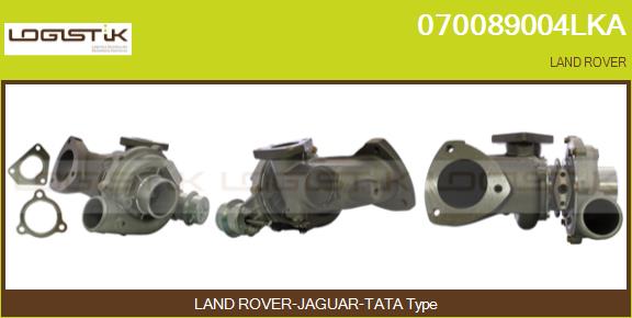Turbocompresseur, suralimentation LGK 070089004LKA