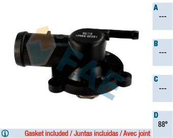 Thermostat, liquide de refroidissement FAE 5351988