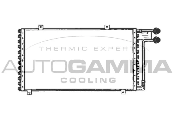 Condenseur, climatisation AUTOGAMMA 101584