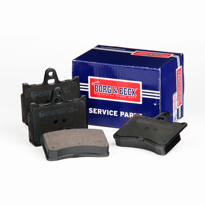Kit de plaquettes de frein, frein à disque BORG & BECK BBP1579