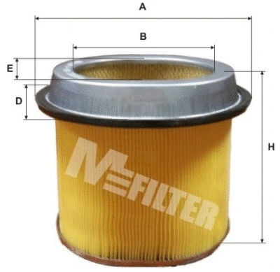 Filtre à air MFILTER A 254