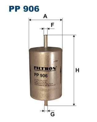 Filtre à carburant FILTRON PP 906