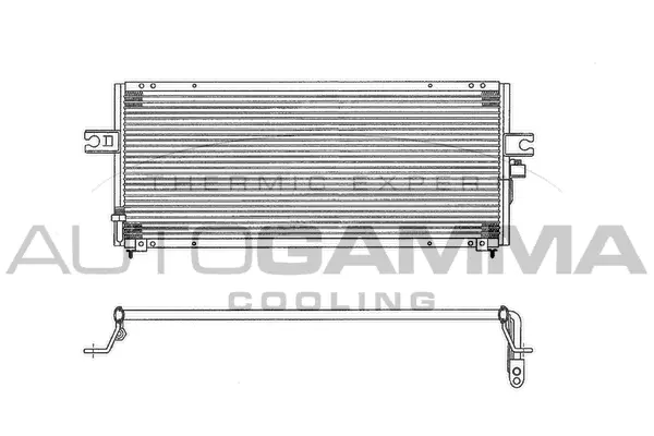 Condenseur, climatisation AUTOGAMMA 102716
