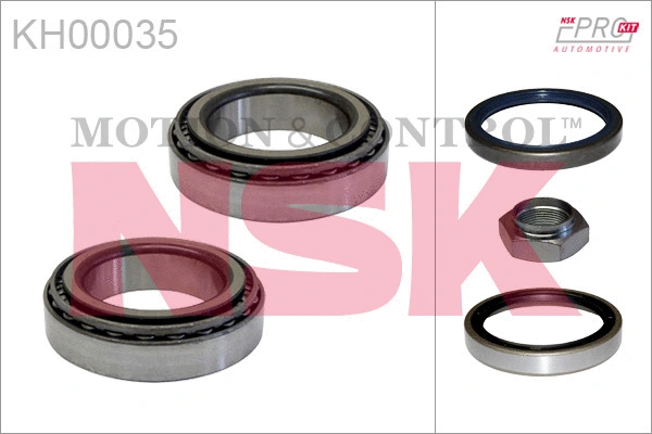 Kit de roulements de roue NSK KH00035