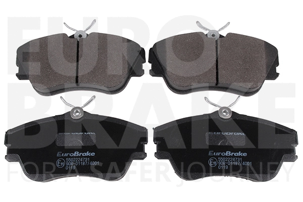 Kit de plaquettes de frein, frein à disque EUROBRAKE 5502224731