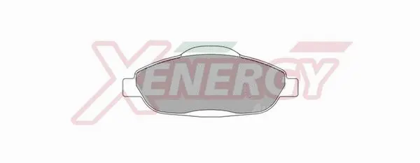 Kit de plaquettes de frein, frein à disque AP XENERGY X41017