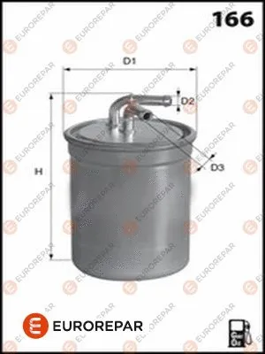 Filtre à carburant EUROREPAR 1643625680