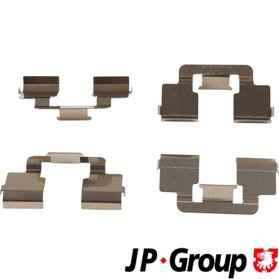 Kit d'accessoires, plaquette de frein à disque JP GROUP 4164003410