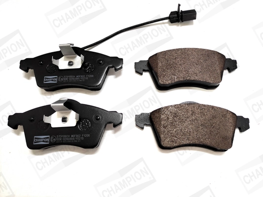 Kit de plaquettes de frein, frein à disque CHAMPION 573106CH