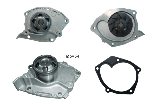 Pompe à eau, refroidissement du moteur TECDRIVE TPAE0040