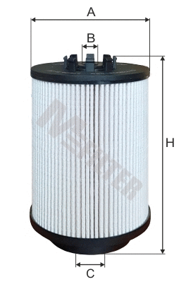 Filtre à carburant MFILTER DE 3106