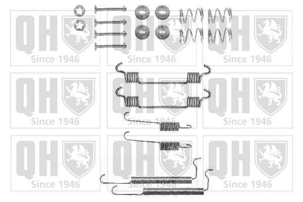 Kit d'accessoires, mâchoire de frein QUINTON HAZELL BFK290