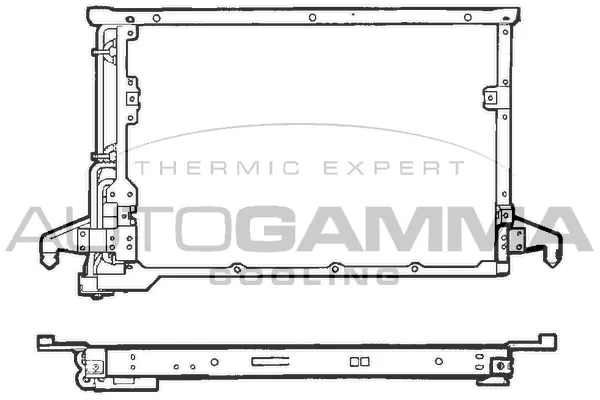 Condenseur, climatisation AUTOGAMMA 101572