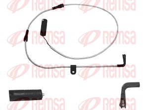 Contact d'avertissement, usure des plaquettes de frein REMSA 001023