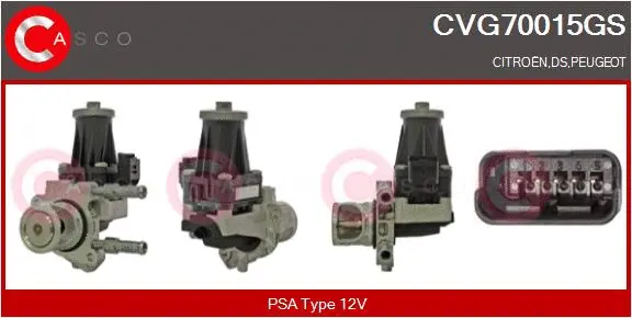 Vanne EGR CASCO CVG70015GS