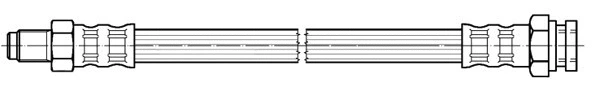 Flexible de frein CEF 516987
