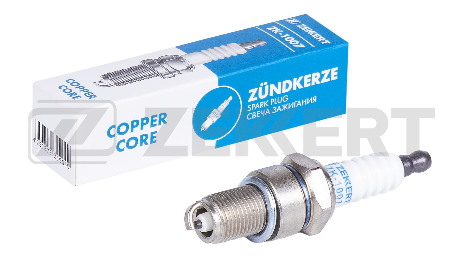 Bougie d'allumage ZEKKERT ZK-1007