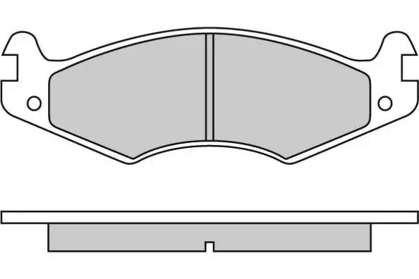 Kit de plaquettes de frein, frein à disque E.T.F. 12-0459