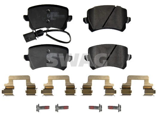Kit de plaquettes de frein, frein à disque SWAG 33 10 5313