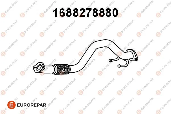 Tuyau d'échappement EUROREPAR 1688278880