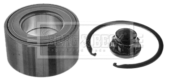 Kit de roulements de roue BORG & BECK BWK1299