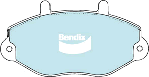 Kit de plaquettes de frein, frein à disque BENDIX-SEA DB1317 GCT