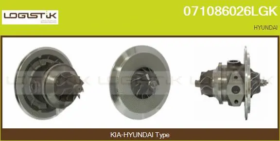 Groupe carter, turbocompresseur LGK 071086026LGK