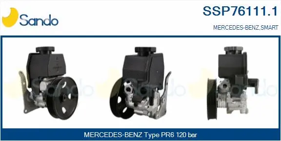 Pompe hydraulique, direction SANDO SSP76111.1