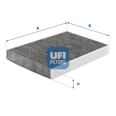 Filtre, air de l'habitacle UFI 54.348.00