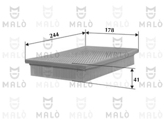Filtre à air AKRON-MALÒ 1500116