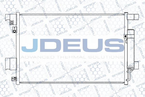 Condenseur, climatisation JDEUS M-7180430