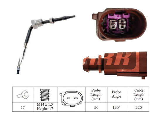 Capteur, température des gaz LEMARK LXT349