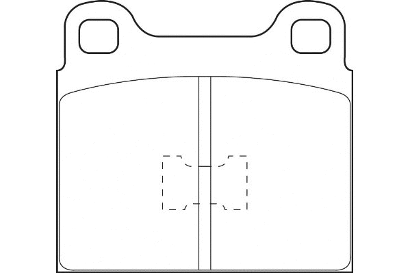 Kit de plaquettes de frein, frein à disque Omnicraft 2134904