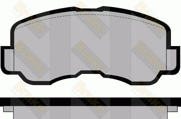 Kit de plaquettes de frein, frein à disque Brake ENGINEERING PA398