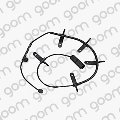 Contact d'avertissement, usure des plaquettes de frein GOOM BS-0007